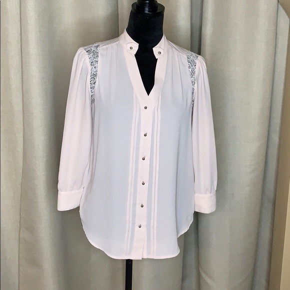 MOULINETTE SOUERS....semi sheer blouse - Picture 1 of 9